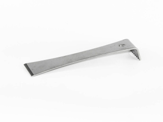 Dłuto pasieczne nierdzewne ze skrobakiem do krat metalowych - 220x46 mm / 3 mm^