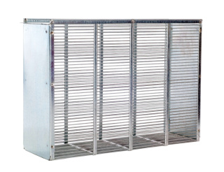 Izolator 3-ramkowy bez przykrywki Dadanta do ograniczania czerwienia matki pszczelej 445x125x310 mm^