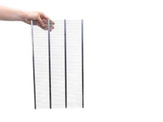 Krata odgrodowa pionowa Warszawska Zwykła 252x455 mm^