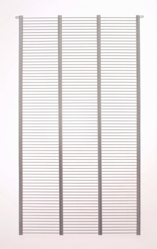 Krata odgrodowa pionowa Warszawska Zwykła 252x455 mm^