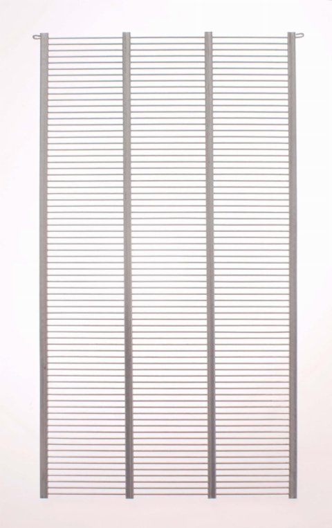 Krata odgrodowa pionowa Warszawska Zwykła 252x455 mm^ Krata odgrodowa pionowa Warszawska Zwykła 252x455 mm^