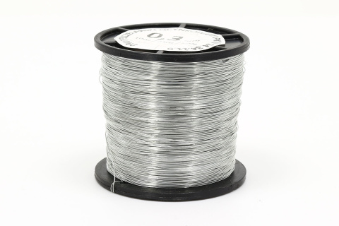 Drut pszczelarski ocynkowany 0,3mm - 250g Drut pszczelarski ocynkowany 0,3mm - 250g