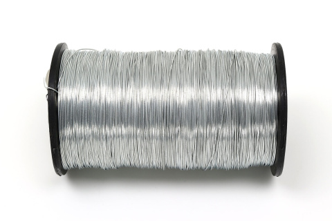 Drut pszczelarski ocynkowany 0,4 mm - 500g Drut pszczelarski ocynkowany 0,4 mm - 500g