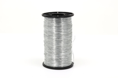 Drut pszczelarski ocynkowany 0,4 mm - 500g Drut pszczelarski ocynkowany 0,4 mm - 500g