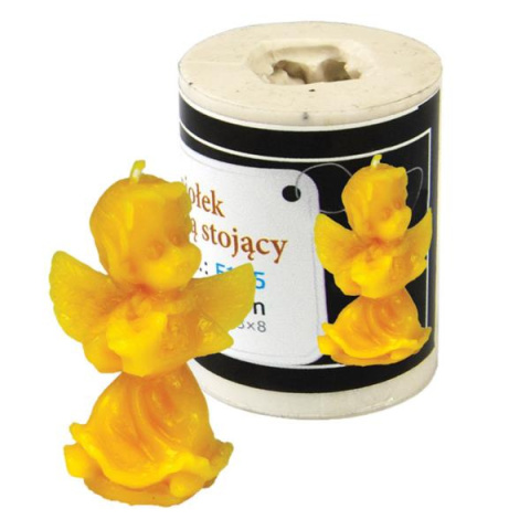 Forma silikonowa - ANIOŁEK Z LIRĄ STOJĄCY 4,5 cm