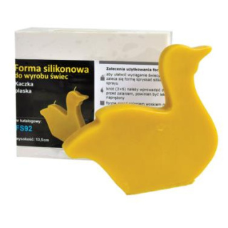 Forma silikonowa - KACZKA PŁASKA 13,5 cm
