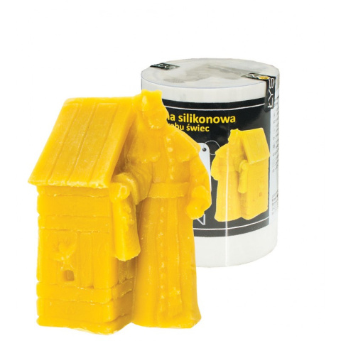 Forma silikonowa - Ksiądz Dzierżon przy ulu, wysokość 10,5cm Forma silikonowa - Ksiądz Dzierżon przy ulu, wysokość 10,5cm
