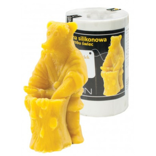 Forma silikonowa Niedźwiadek z pszczołą wysokość 11,5cm