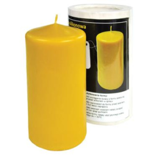 Forma silikonowa - SŁUPEK GŁADKI FI 80 - 13,5 cm