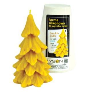Forma silikonowa - SMUKŁA JODŁA 14 cm