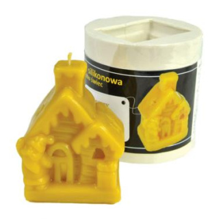 Forma silikonowa - ŚWIĄTECZNY DOMEK 8,5 cm