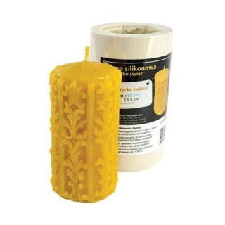 Forma silikonowa walec celtycka świeca wysokość 13,5cm