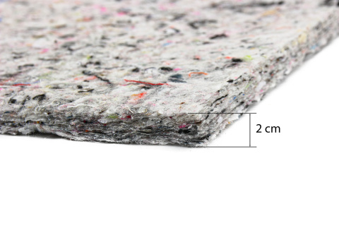 Mata filcowa gruba WL 1000g/m2 40x40cm Mata filcowa gruba WL 1000g/m2 40x40cm