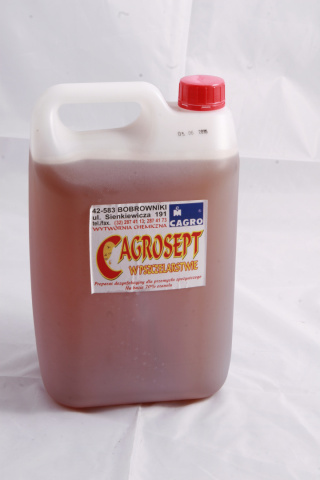 Cagrosept w pszczelarstwie - preparat dezynfekcyjny 5L