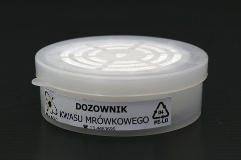 Dozownik do kwasu - pojemnik na kwas mrówkowy lub octowy Dozownik do kwasu - pojemnik na kwas mrówkowy lub octowy