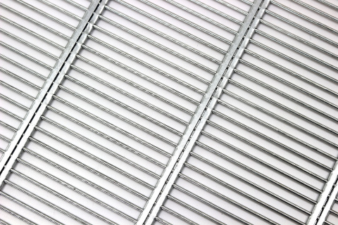 Krata odgrodowa metalowa pozioma 380x380 Krata odgrodowa metalowa pozioma 380x380