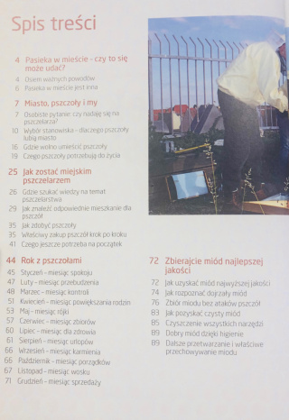 Książka PASIEKA MIEJSKA