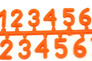 Numerki do uli - plaster