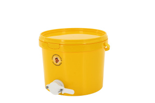 Odstojnik polipropylenowy (10L) z zaworem plastikowym 6/4''