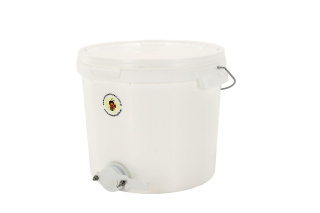 Odstojnik polipropylenowy (18L) z zaworem plastikowym 6/4''
