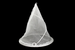 Sito stożkowe nylonowe fi330mm- oczko 0,3 mm