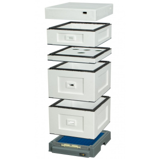 Ul WL 12 z den. plast. wysoką hig. 2x1/1 + 1x1/2 niemalowany
