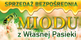 Baner reklamowy Sprzedaż Bezpośrednia zielno-złowy 2x1m