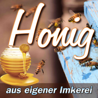 Baner reklamowy niemieckojęzyczny niebieski ul new 1x1