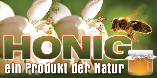 Baner reklamowy niemieckojęzyczny zielony new 2x1