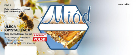 Etykiety duże uniwersalne 100szt Etykiety duże uniwersalne 100szt