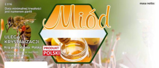 Etykiety na miód uniwersalne opakowanie 100 szt