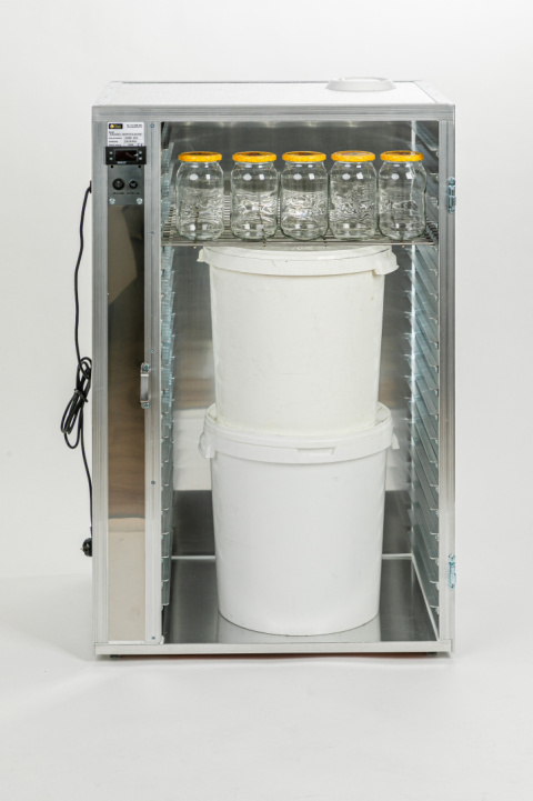 Suszarka -dekrystalizator Aluminiowy wkład na 30 kg pyłku Suszarka -dekrystalizator Aluminiowy wkład na 30 kg pyłku
